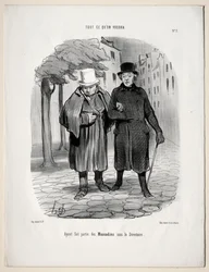 What you will, plate 7: Having taken the part of dandies under the Directory