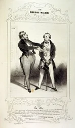 Illustrations about Ideas and Legends Philipon under the Title Les Cent and Robert Macaire