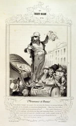 Illustrations about ideas and legends Philipon under the title Les Cent and Robert Macaire