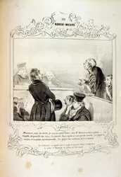 Illustrations about ideas and legends Philipon under the title Les Cent and Robert Macaire