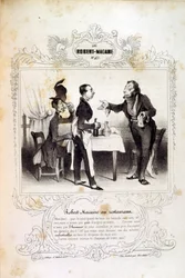 Illustrations About Ideas and Legends by Philipon, Under the Title 