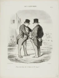 "- So we have stolen the balloon of Mr. Green?", plate 31 from Tout Ce Qu