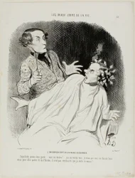 The Inconvenience of Having His Hair Curled, Plate 3
