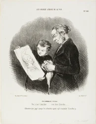 Yes, It Is Leonidas, Plate 100 from Les Beaux Jours De La Vie