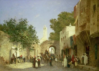 Arab Street Scene
