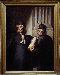 After the Hearing, Both Lawyers