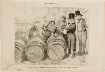 Catholic Society of Baptism Established for All the Drunkards of Paris