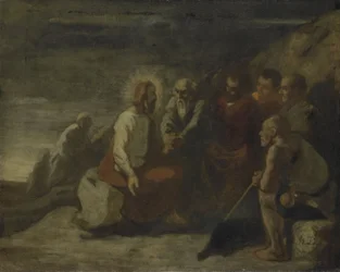 Christ and His Disciples