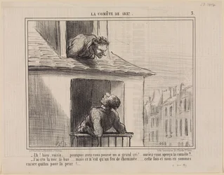 Well, neighbour,... (The Comet of 1857, Plate 3)