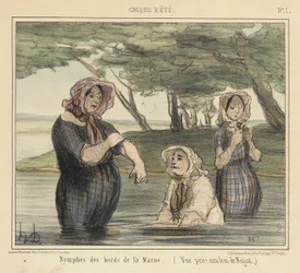 Nymphs on the Banks of the Marne