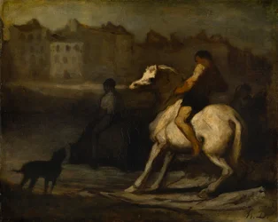 The Watering Place, Bank of the Seine, c.1855