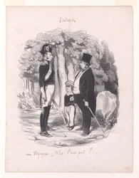 Traveler, Your Passport?, from Pastorales (Romance of Country Life)