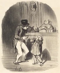 A Father Who Lets His Son Suckle...
