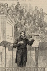 Portrait of the Violinist and Composer Joseph Joachim