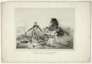 She Held in Her Arms the Corpse Pale and Bloody