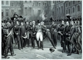 The Farewell of Napoleon Bonaparte to the Imperial Guard