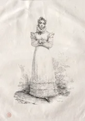 Young Woman Standing