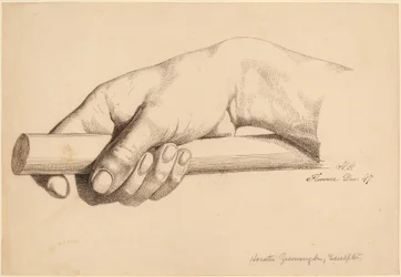 Right Hand Holding Short Rod