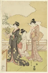 Women in an Outdoor Room
