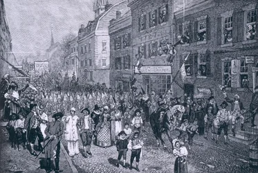 Carnival at Philadelphia, Illustration from 