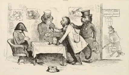 The Fox, the Monkey, and the Pig