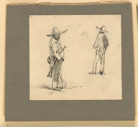 Two Mexicans Standing