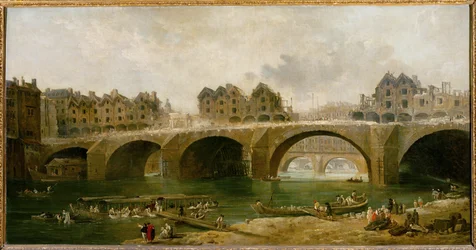 Demolition of the Houses on the Pont Notre-Dame