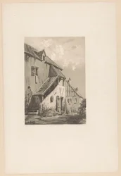 Facade of an Old Farmhouse