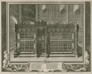 A Stately Monument in Memory of King Henry VII and His Queen