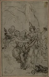 Study: Vignette-Frontispiece for Lucain