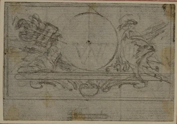 Study for En Tête Vignette in Tacitus "Tiberius, or The First Six Books of the Annals", Book VI