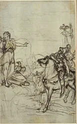 Study for Lucain
