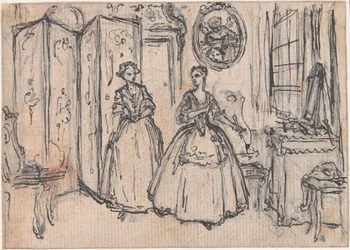 Study for “On Guardian