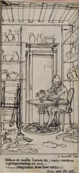Study for Vignette-Frontispiece in Poncelot