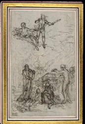 Study for Vignette in Fontenelle