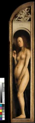 Eve, (detail) left wing of the Ghent Altarpiece