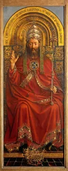 God the Father, central panel of the Ghent Altarpiece