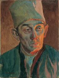 Man with Fur Cap