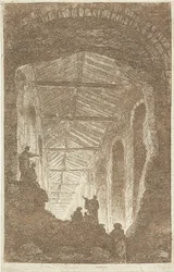 Antique Gallery (Les Soirées de Rome) (Roman Views)