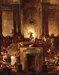 Christ Drives the Money Changers from the Temple