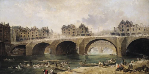 Demolition of the Houses on the Notre-Dame Bridge