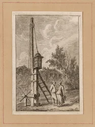 Plate Nine from Evenings in Rome