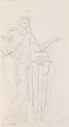 Statue of a Vestal Virgin
