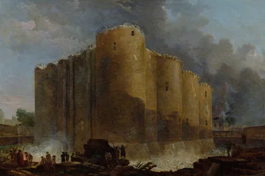 The Demolition of the Bastille, July 14, 1789