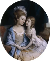 Portrait of a Mother and Child