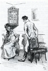 Emma and Mr. Knightley (illustration)
