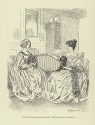 Illustration for Amos Barton by George Eliot