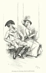Illustration for Northanger Abbey by Jane Austen