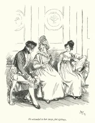 Illustration for Persuasion by Jane Austen