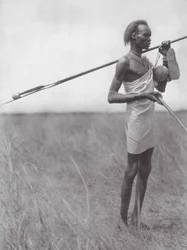 Africa: Travelling Dinka Warrior